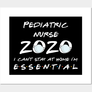 Pediatric Nurse 2020 Quarantine Gift Posters and Art